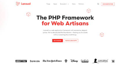 laravel website