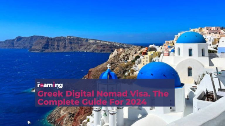 featured image of the Greek Digital Nomad Visa. The Complete Guide For 2024