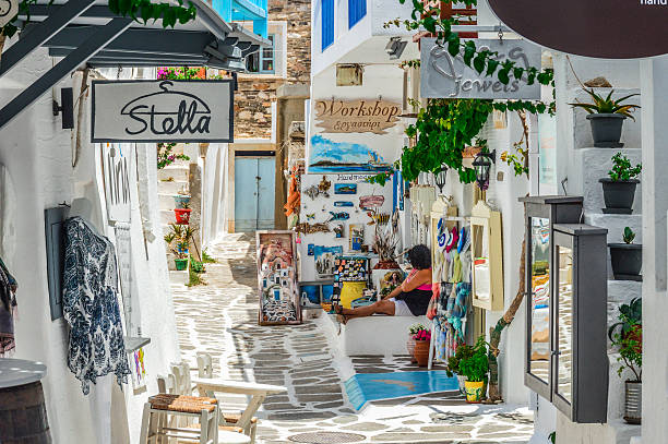 image of Naoussa paros island greece