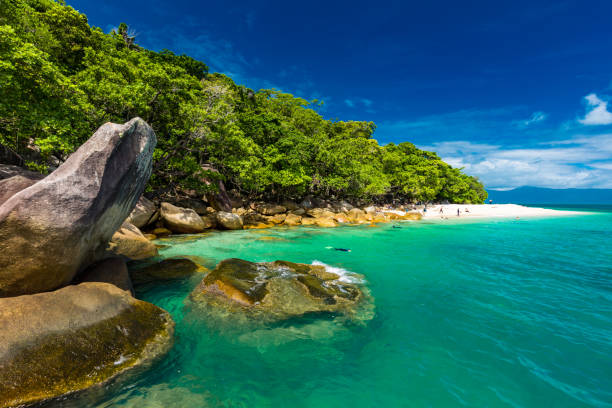 image of the great barrier reef islands