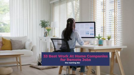 featured image of 33 Best Work At Home Companies for Remote Jobs