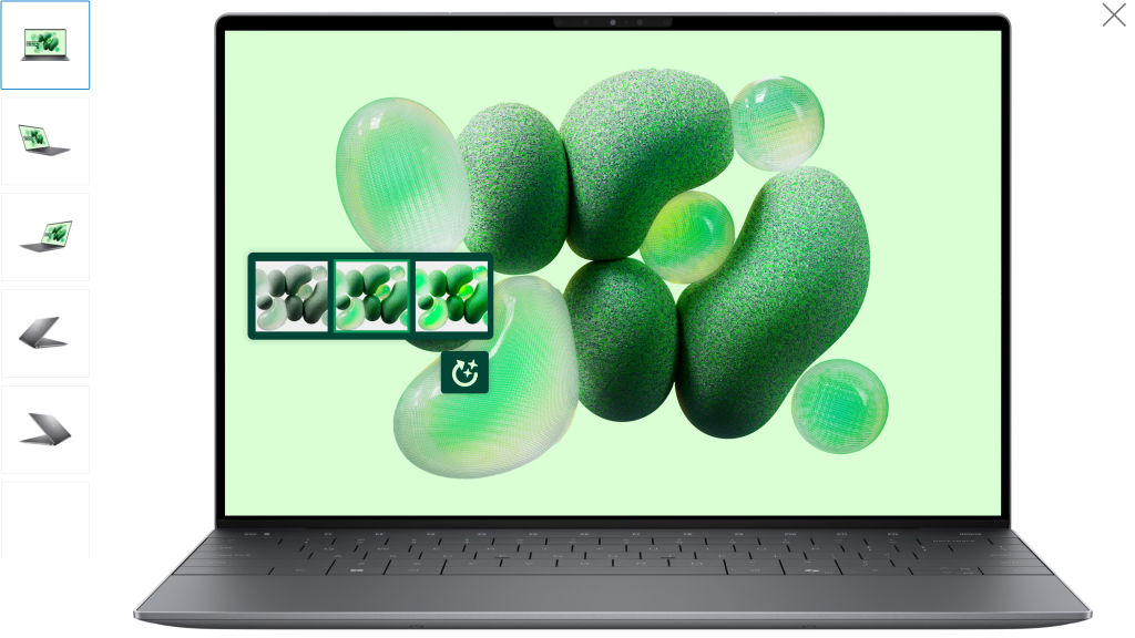image of Dell XPS 13 best linux laptop for developers homepage