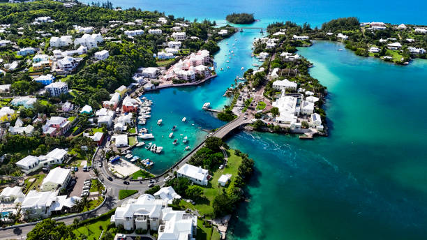 image of Bermuda beaches countries with no income tax